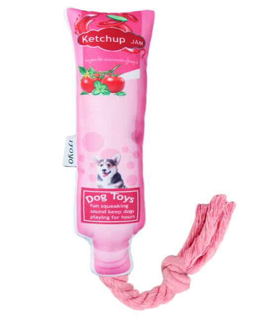Chewing cotton rope tooth paste with rope